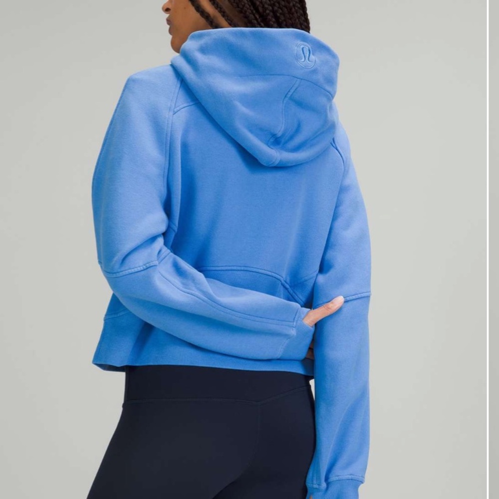 Lululemon Blue Nile Scuba Oversized Full Zip